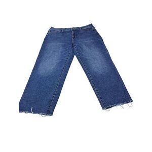 Sonoma Womens Straight Crop Jeans Size 14